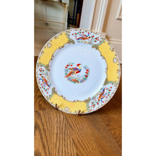 Andrea by Sadek Chelsea Bird Porcelain Plates – Newport Mansions Pair