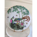 Vintage Chinese Famille Rose Porcelain Bird Motif Plate 10 inch