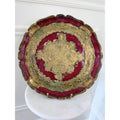 Vintage Italian Florentine Gilt Wood Tray