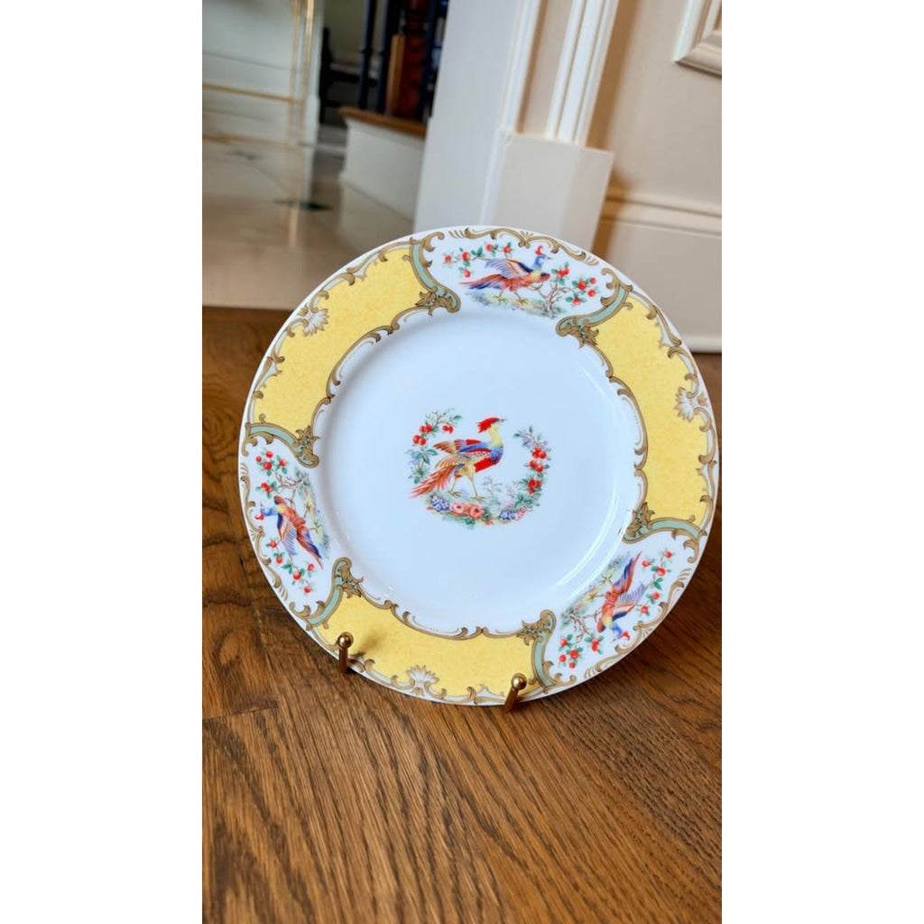 Andrea by Sadek Chelsea Bird Porcelain Plates – Newport Mansions Pair