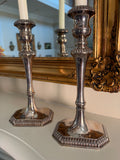 Pair of Silver Candlestick Holders