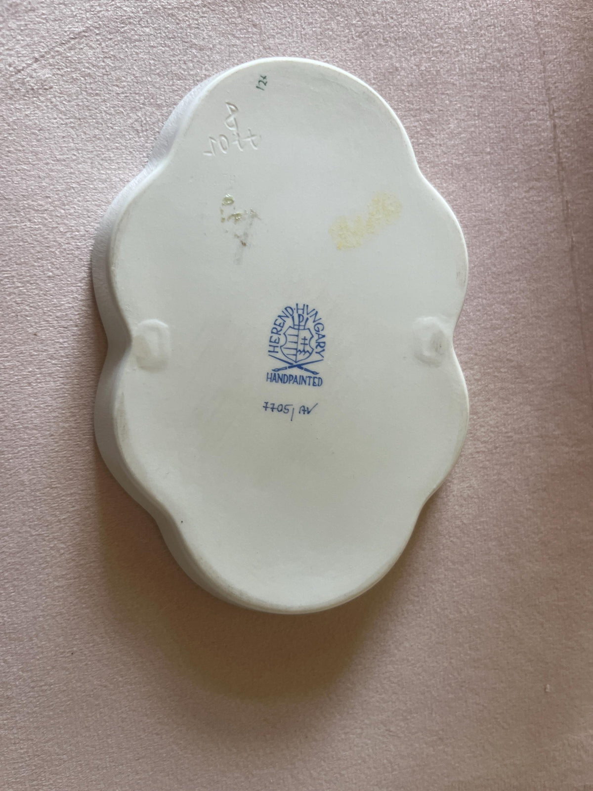 Herend Green Chinese Bouquet Porcelain Dish, Hungary