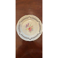 Vintage Schumann Arzberg Germany Reticulated Floral Porcelain Plate