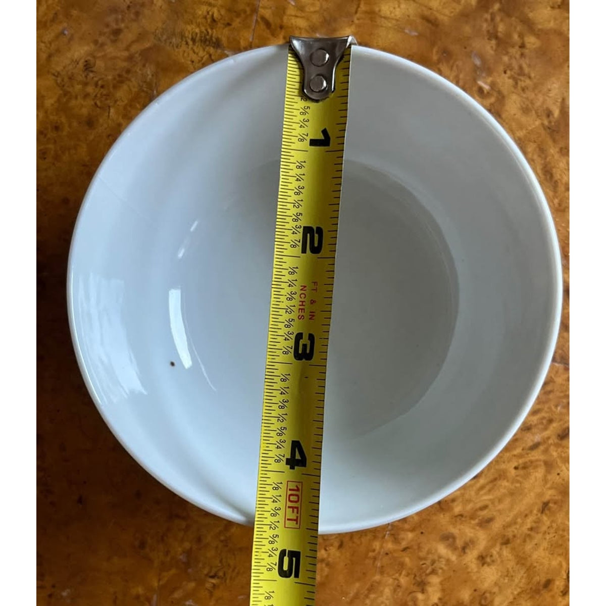 Small Yellow Floral Chinoiserie Porcelain Bowl